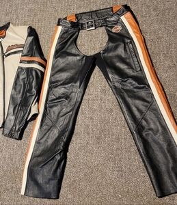 Womens size Medium chaps and jacket